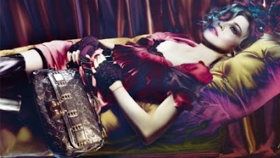 2009 Louis Vuitton Madonna bag vintage fashion 1-page MAGAZINE AD