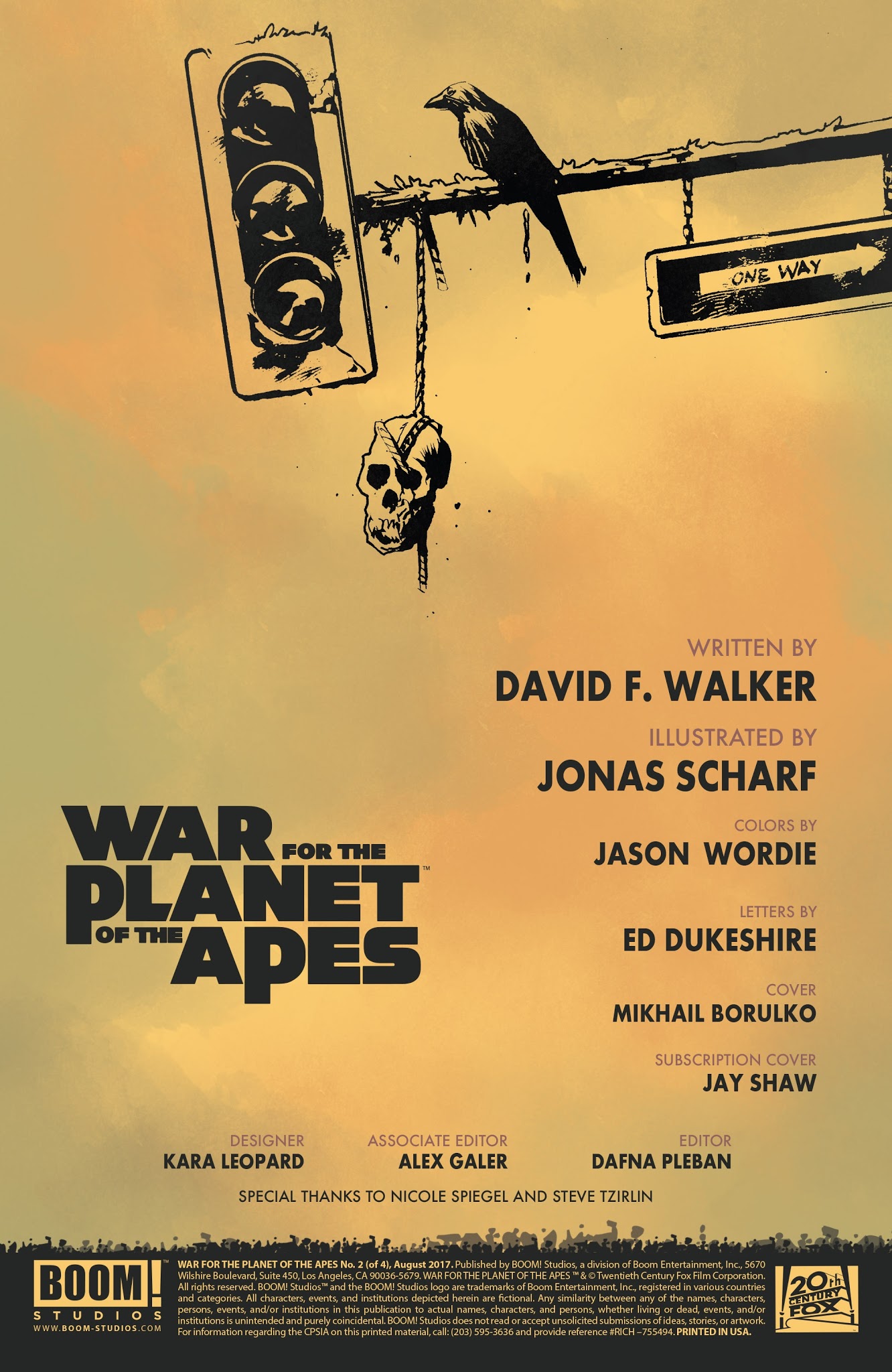 Read online War for the Planet of the Apes comic -  Issue #2 - 2