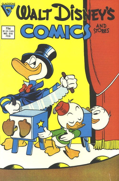 Read online Walt Disney's Comics and Stories comic -  Issue #515 - 1
