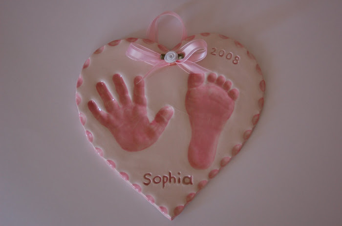 Infant- up to 6m. Medium heart (miami pink) Basic-$35.00,added paint and edging $5.00