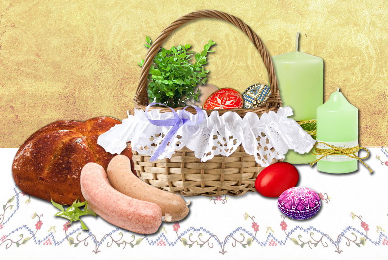 Globeville Story Easter Blessing at St. Joseph's