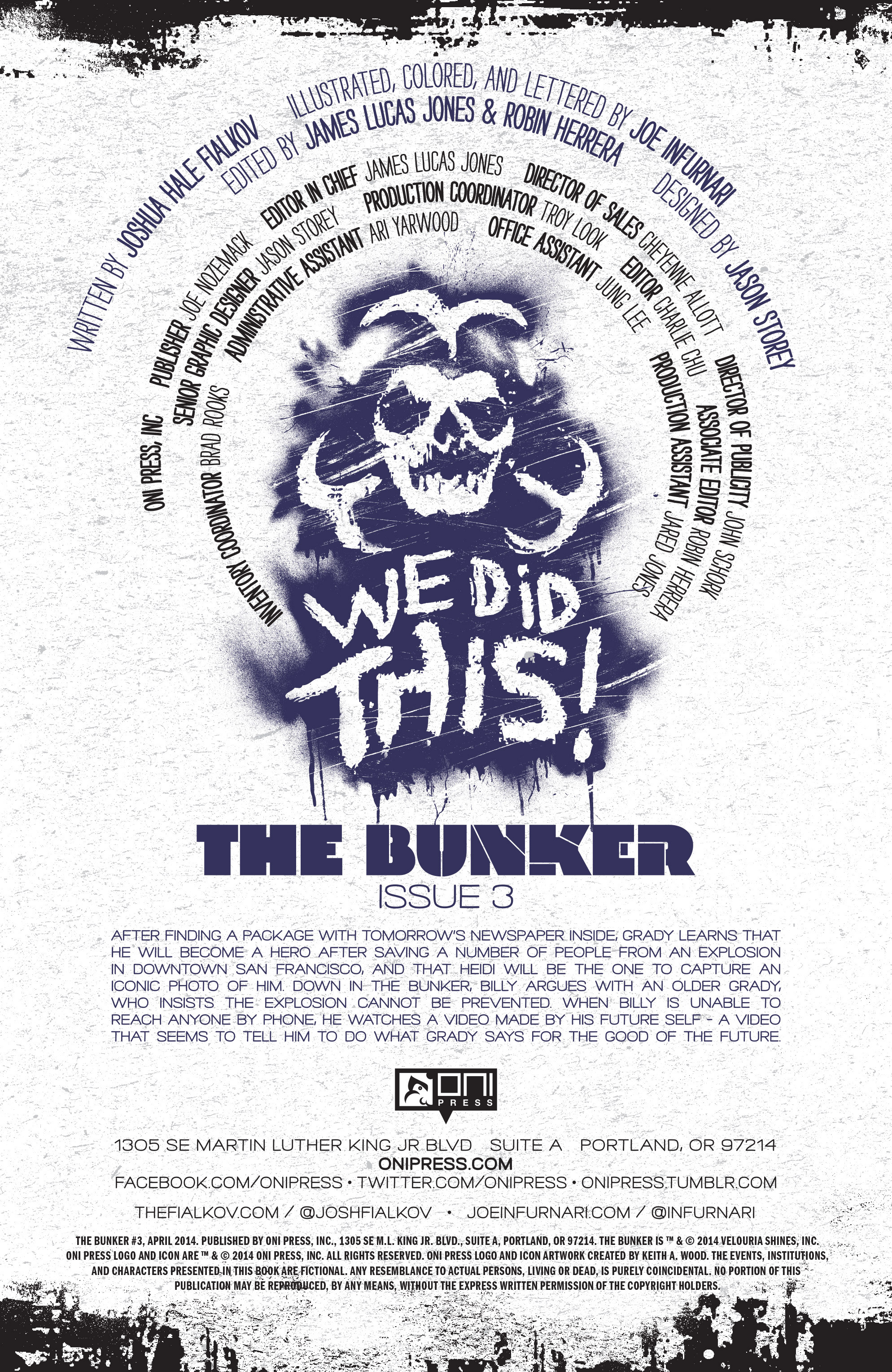 Read online The Bunker (2014) comic -  Issue #3 - 2
