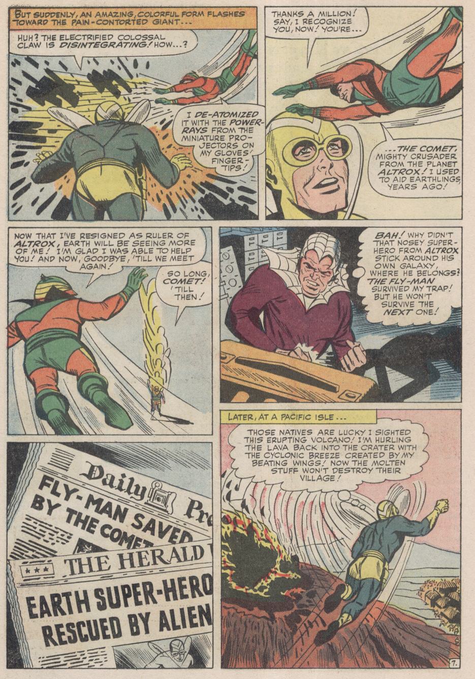 Read online Fly Man comic -  Issue #31 - 10