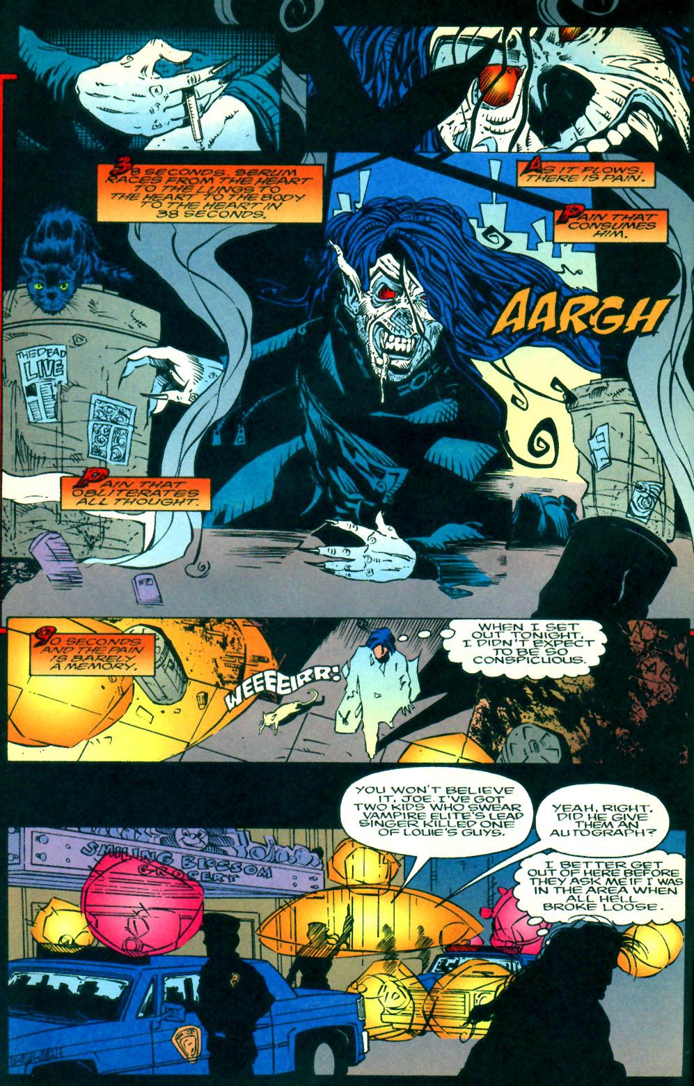 Read online Morbius: The Living Vampire (1992) comic -  Issue #27 - 8