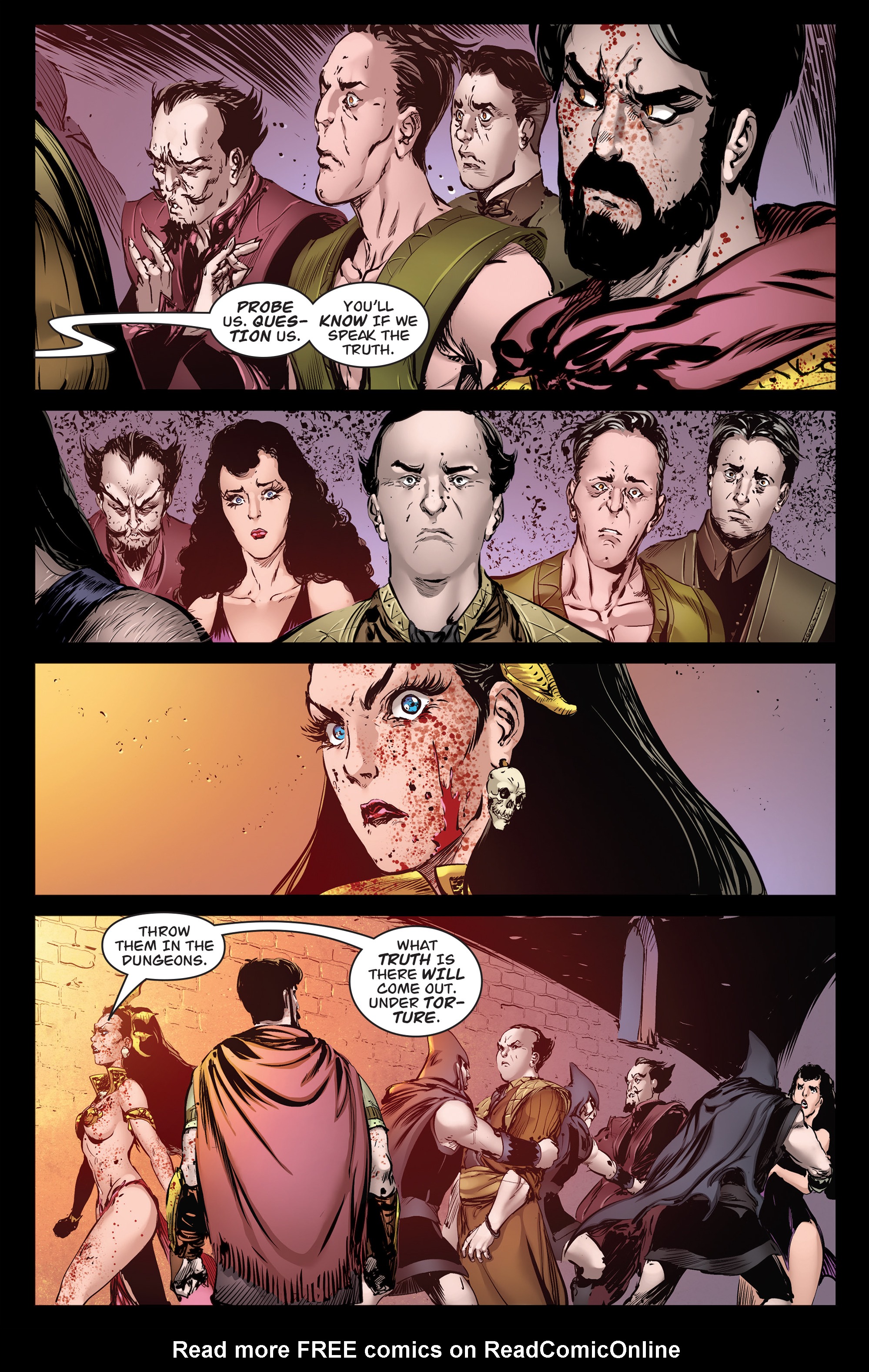 Read online Queen of Vampires comic -  Issue #3 - 33