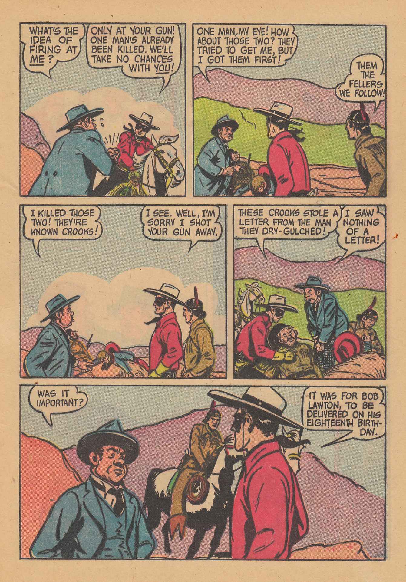 Read online The Lone Ranger (1948) comic -  Issue #20 - 9