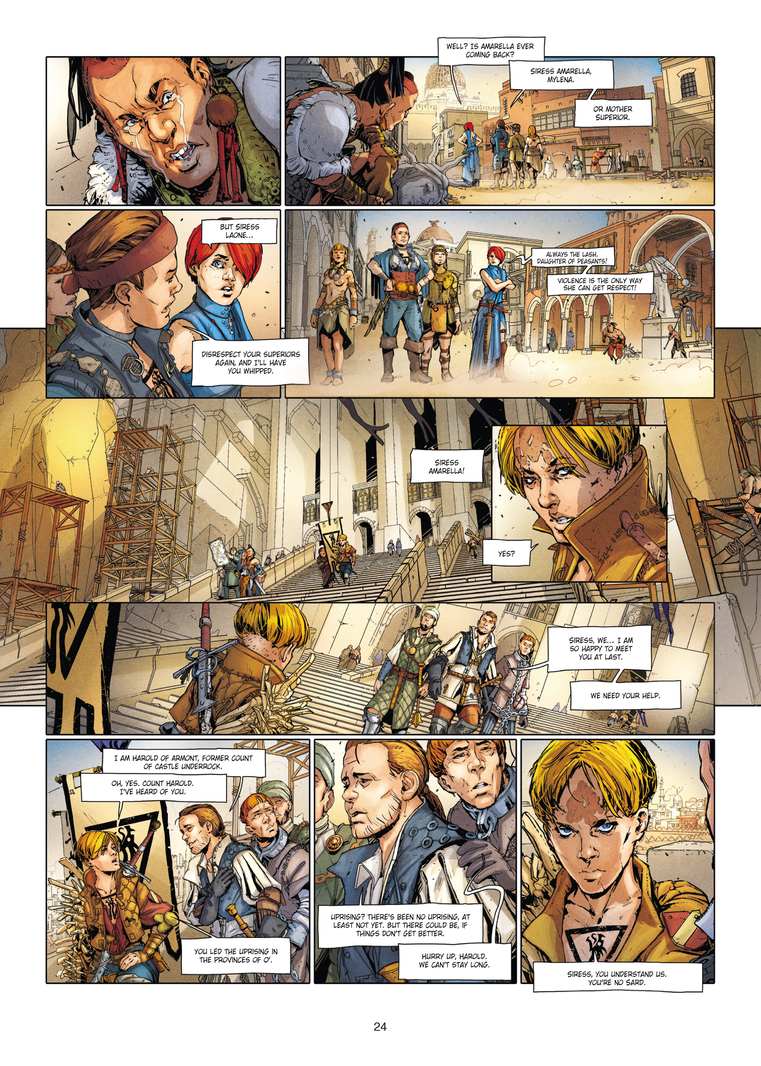 Read online Chronicles of the Dragon Knights comic -  Issue #20 - 24