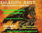 DRAGON-ARTE (pintura sobre tela)