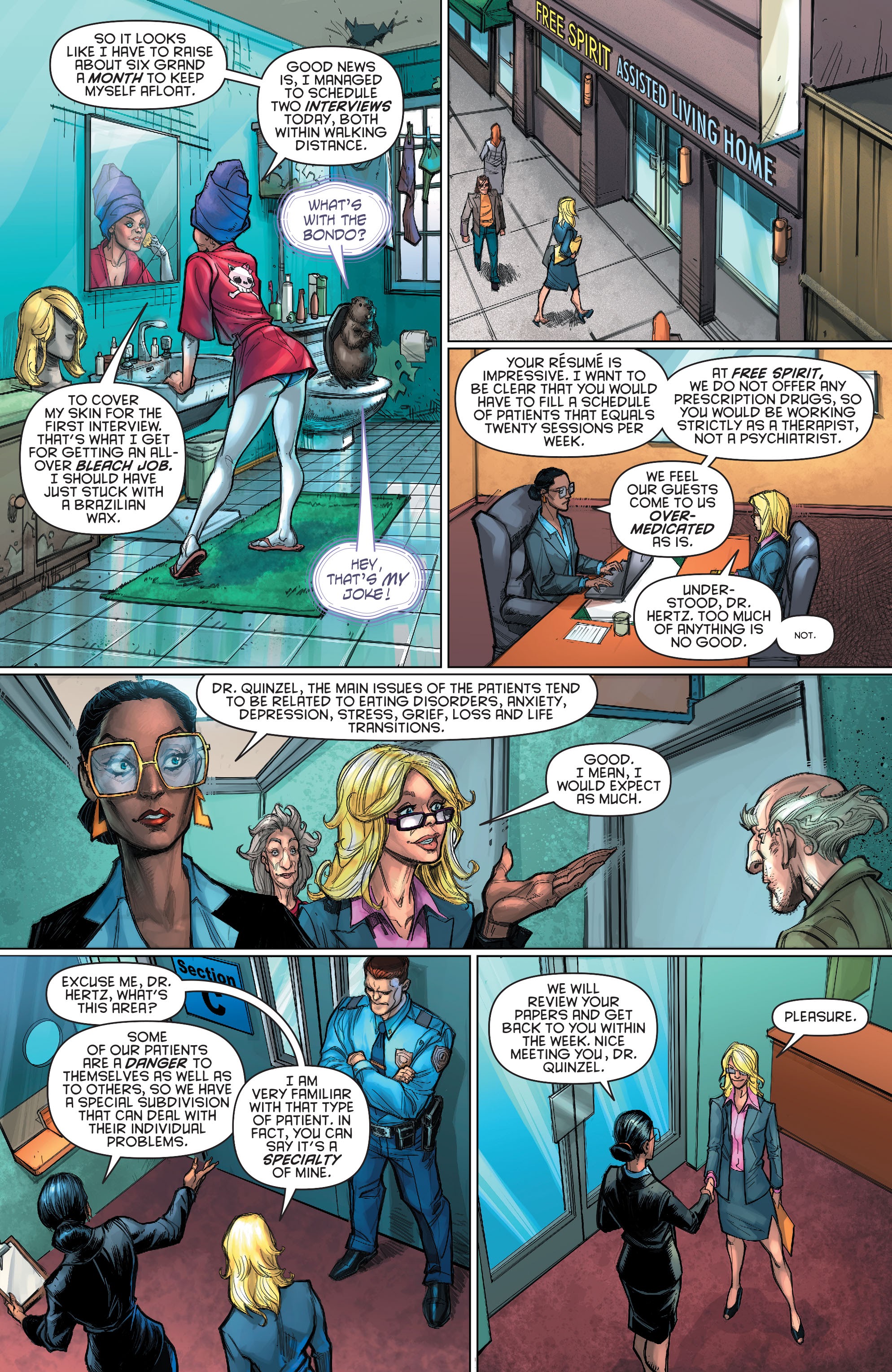 Read online Birds of Prey: Harley Quinn comic -  Issue # TPB (Part 1) - 33