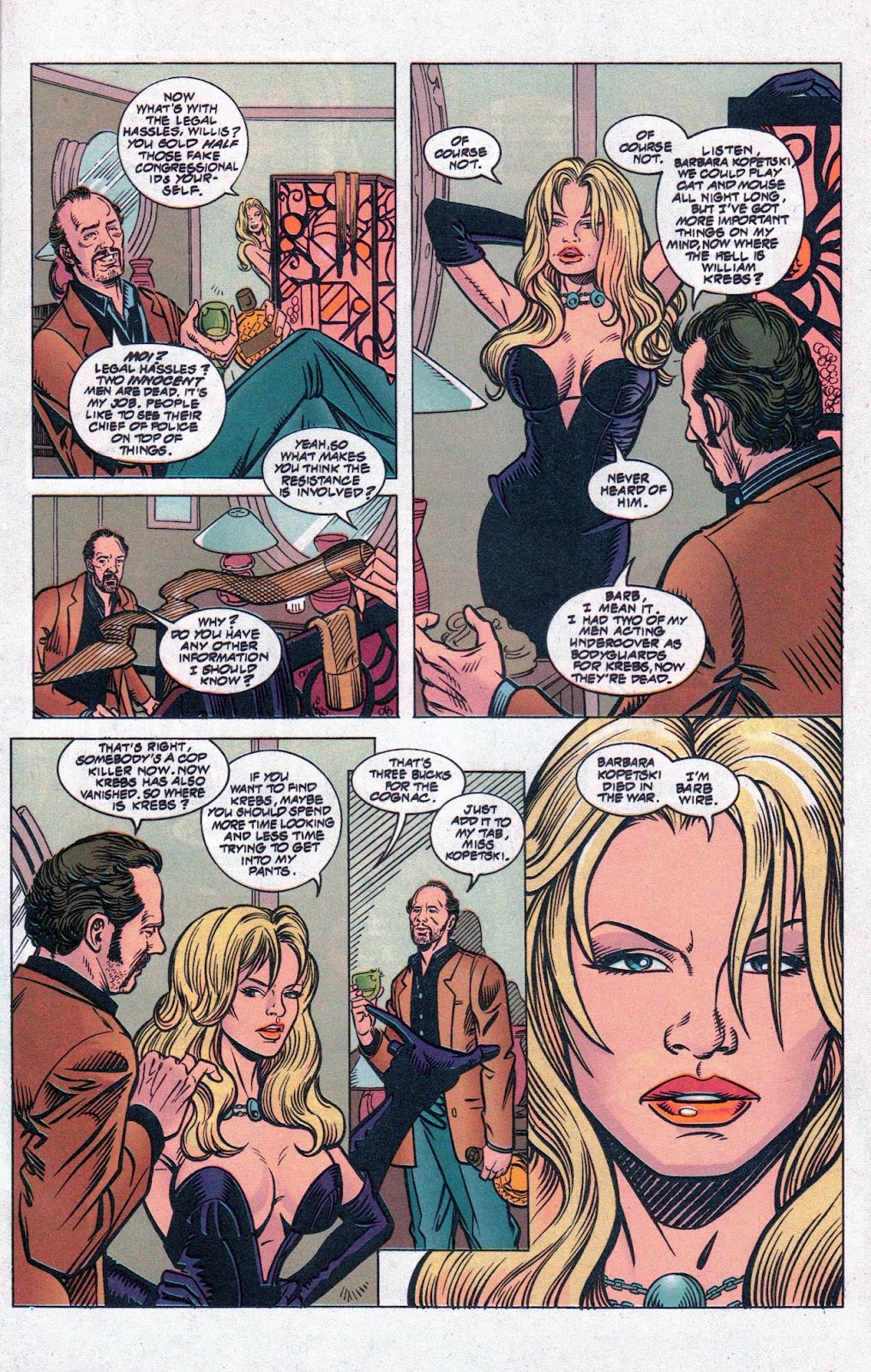 Barb Wire Movie Special issue Full - Page 9