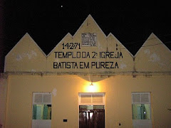 Segunda Igreja Batista em Agelim de São Fidélis-RJ.