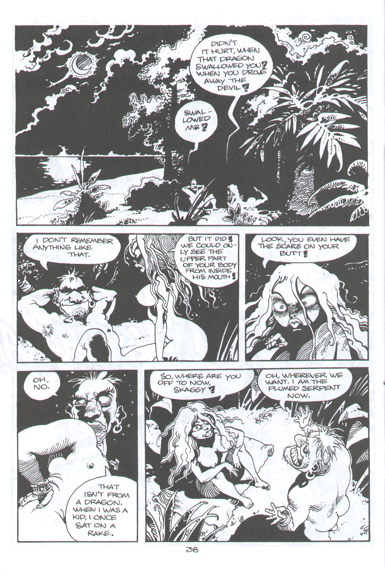 Read online Skaggy the Lost comic -  Issue #4 - 40