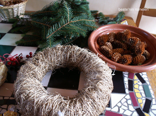 beste'nin naneleri: geri donusumu olan dogal malzemelerle Yilbasi agaci