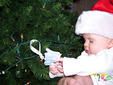 Ashton and his first Christmas ornament