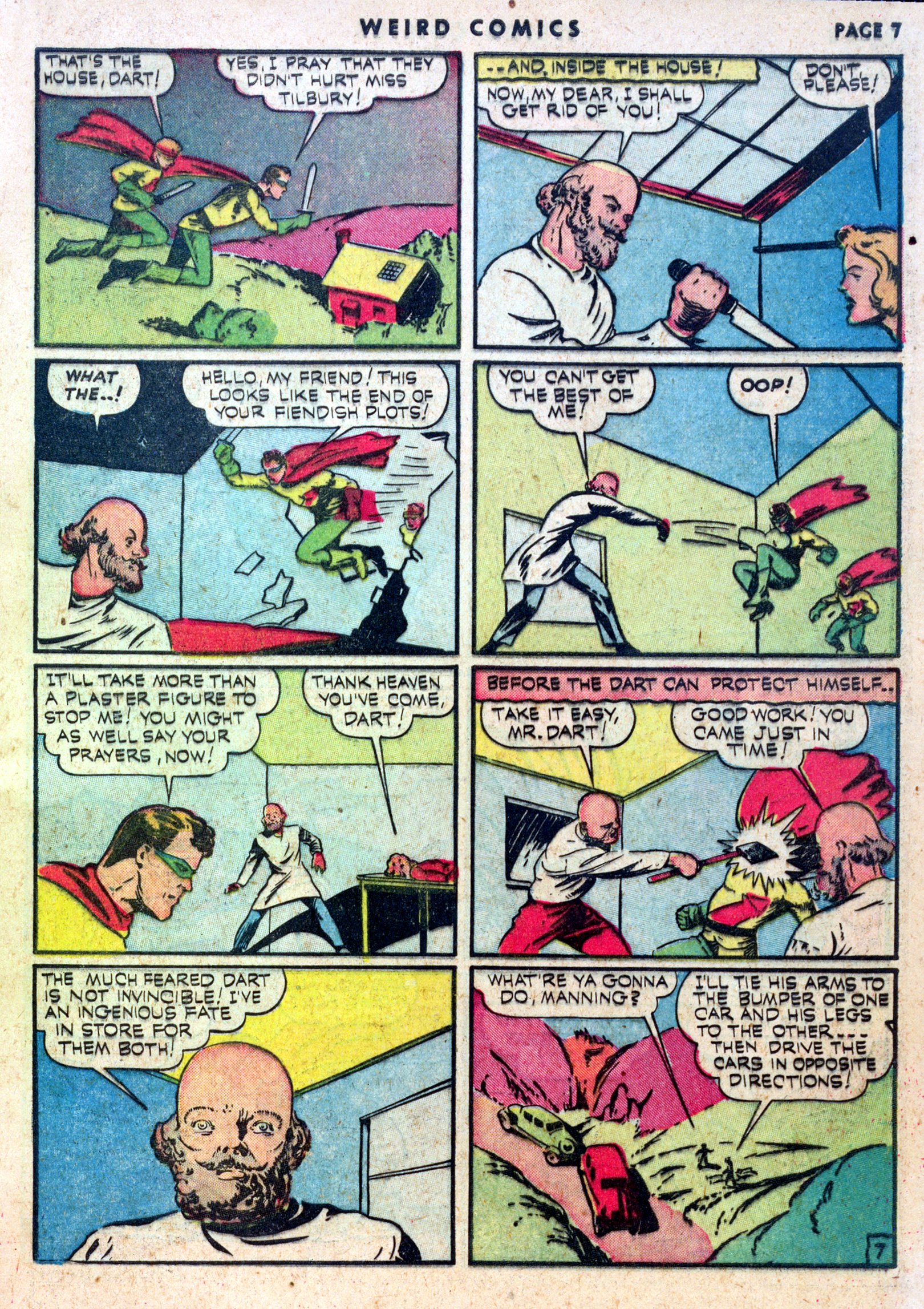 Read online Weird Comics comic -  Issue #14 - 9