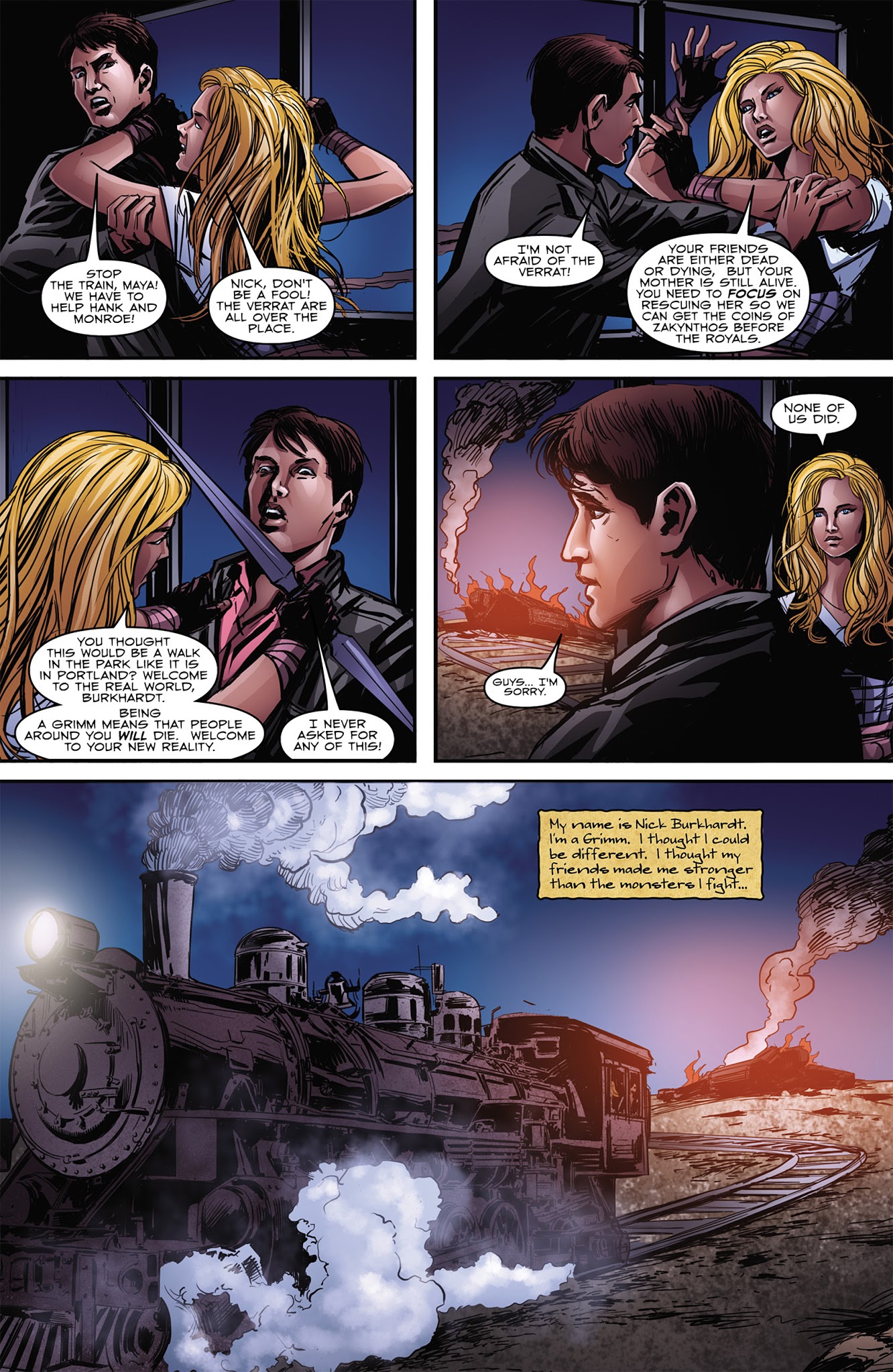 Read online Grimm (2013) comic -  Issue #3 - 5