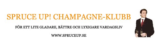 SPRUCE UP! Champagne-klubb