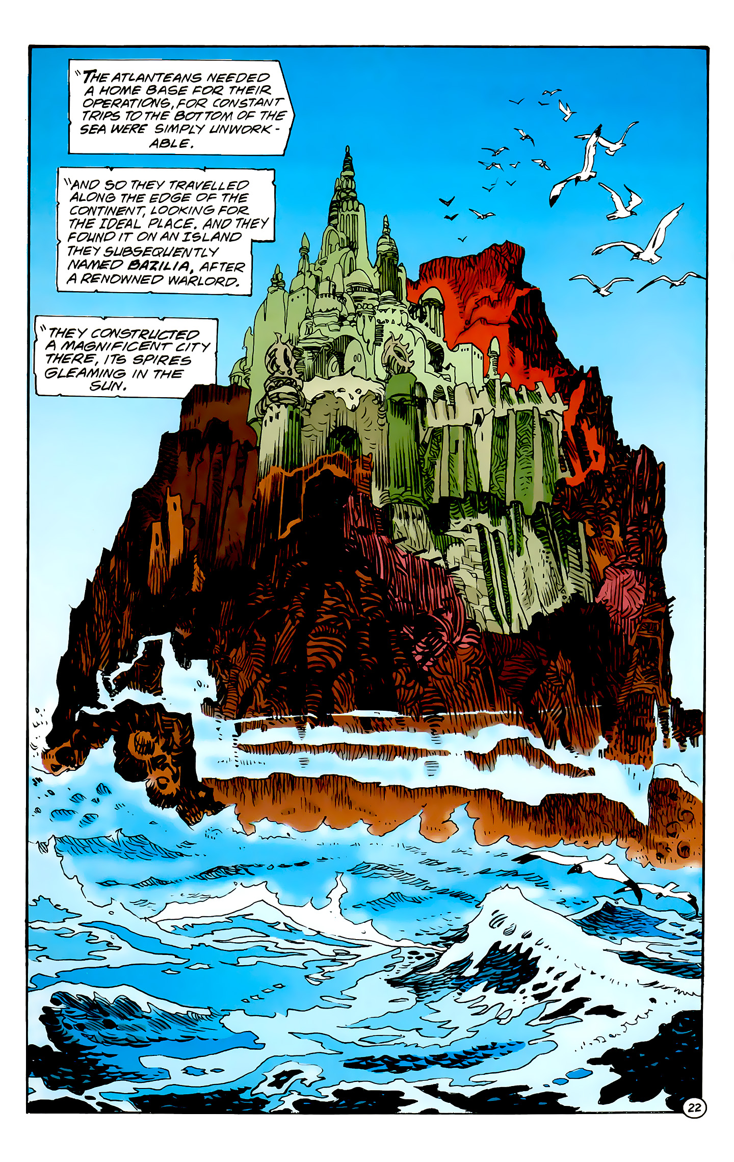 Read online Atlantis Chronicles comic -  Issue #6 - 22