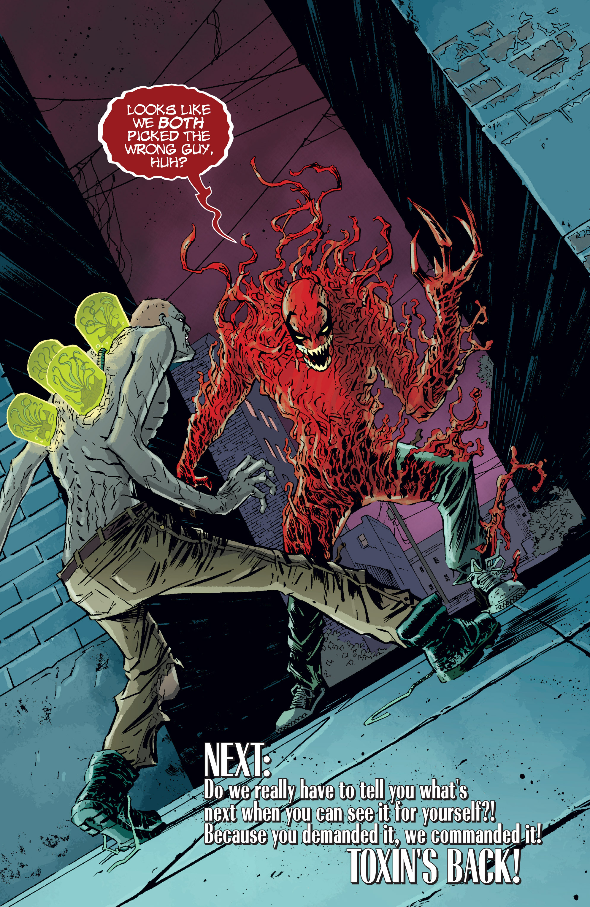 Read online Venom (2011) comic -  Issue #32 - 22