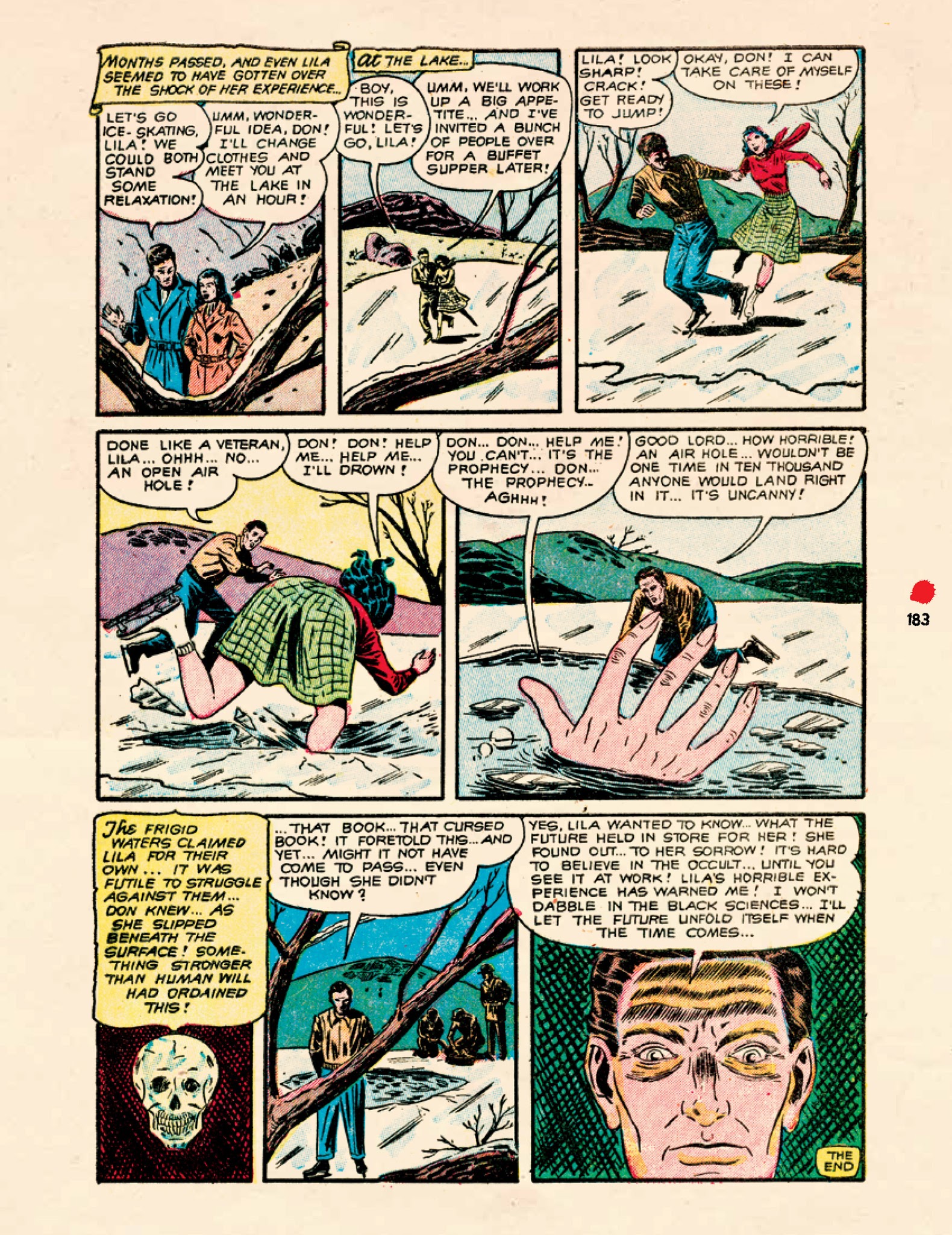 Read online Chilling Archives of Horror Comics comic -  Issue # TPB 12 - 184