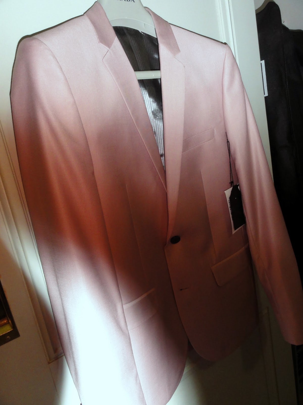 Le GRAND STYLIST Recent purchase a pink suit jacket