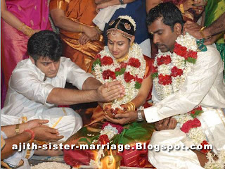 Starweddings Blo Com Wedding Al Of Indian Cine Stars Ajith Ar Sister Marriage Photo Al