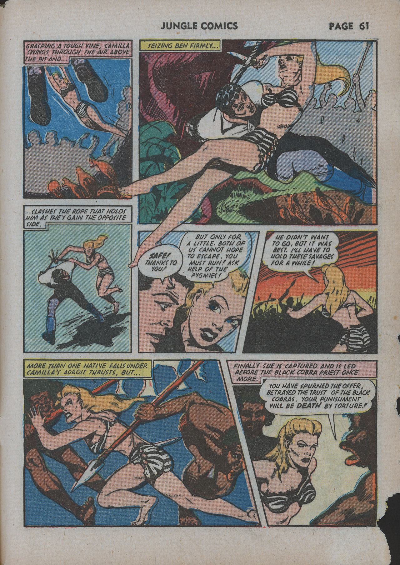 Read online Jungle Comics comic -  Issue #31 - 64
