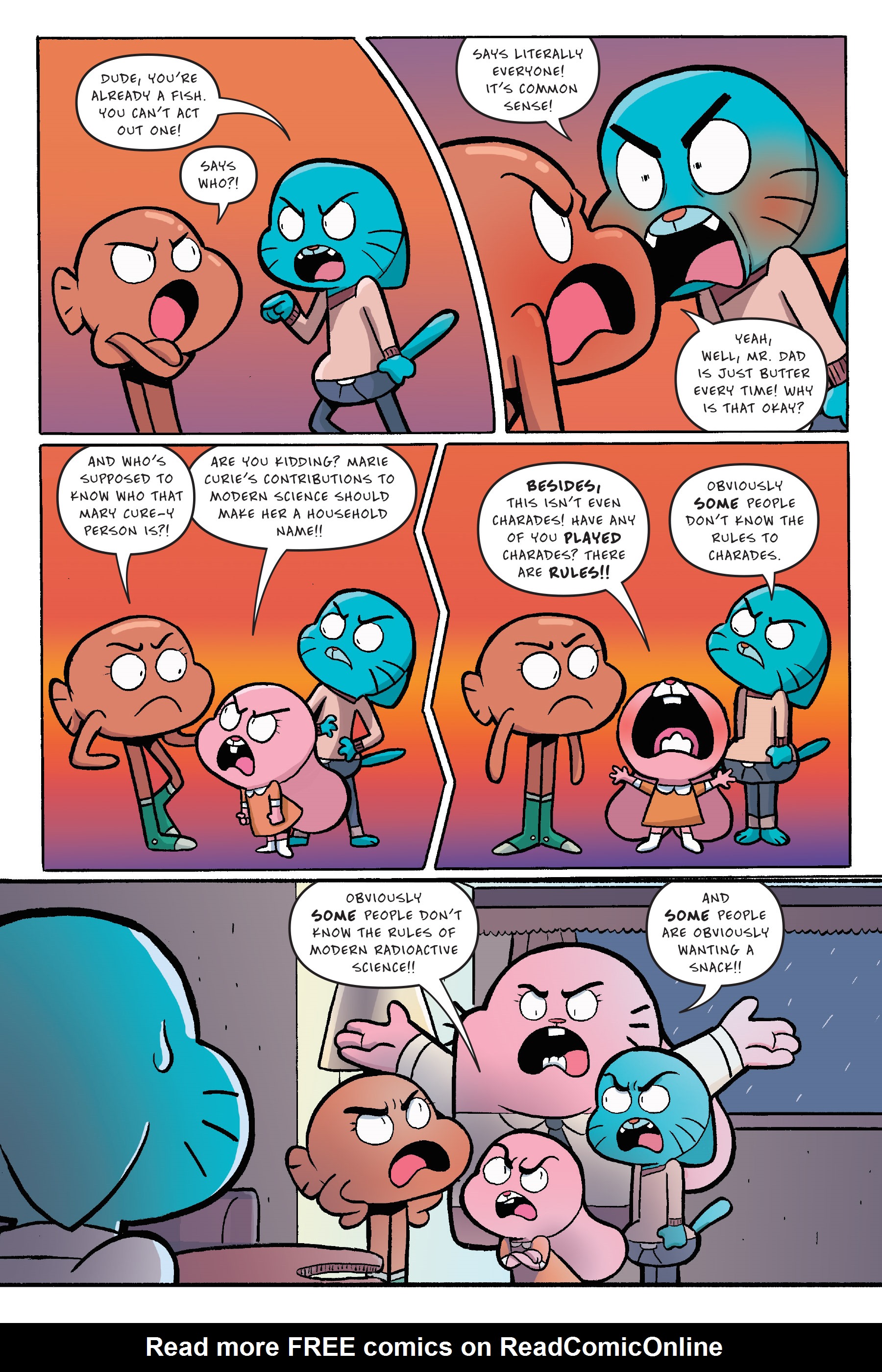 Read online The Amazing World of Gumball: The Storm comic -  Issue # TPB - 25
