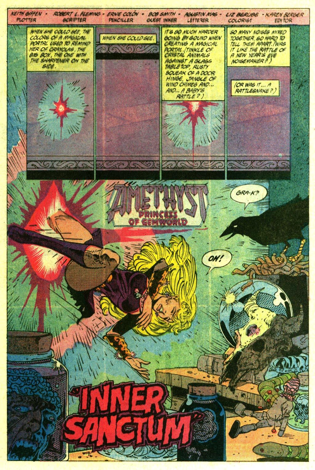 Read online Amethyst (1985) comic -  Issue #14 - 3