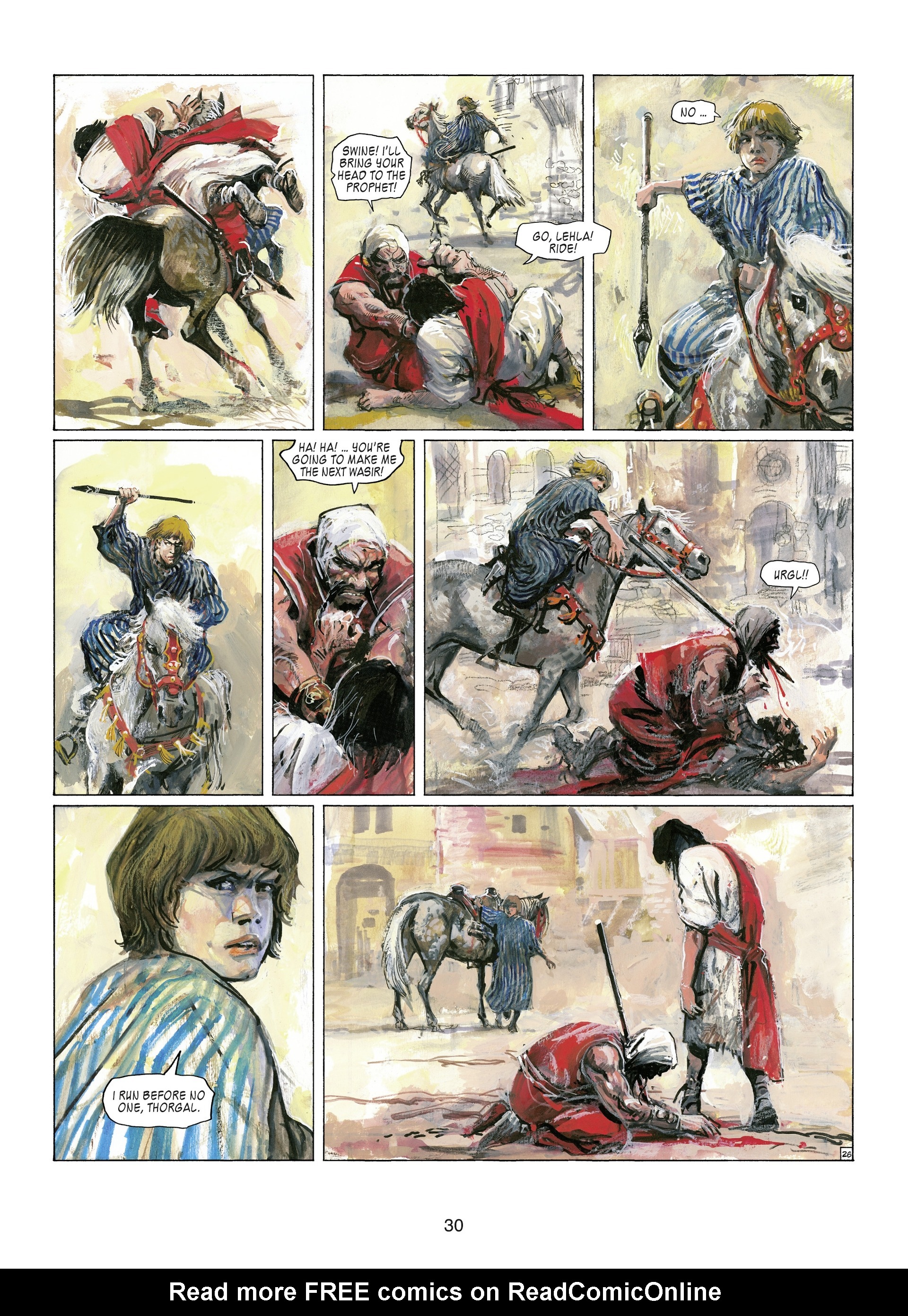 Read online Thorgal comic -  Issue #27 - 32