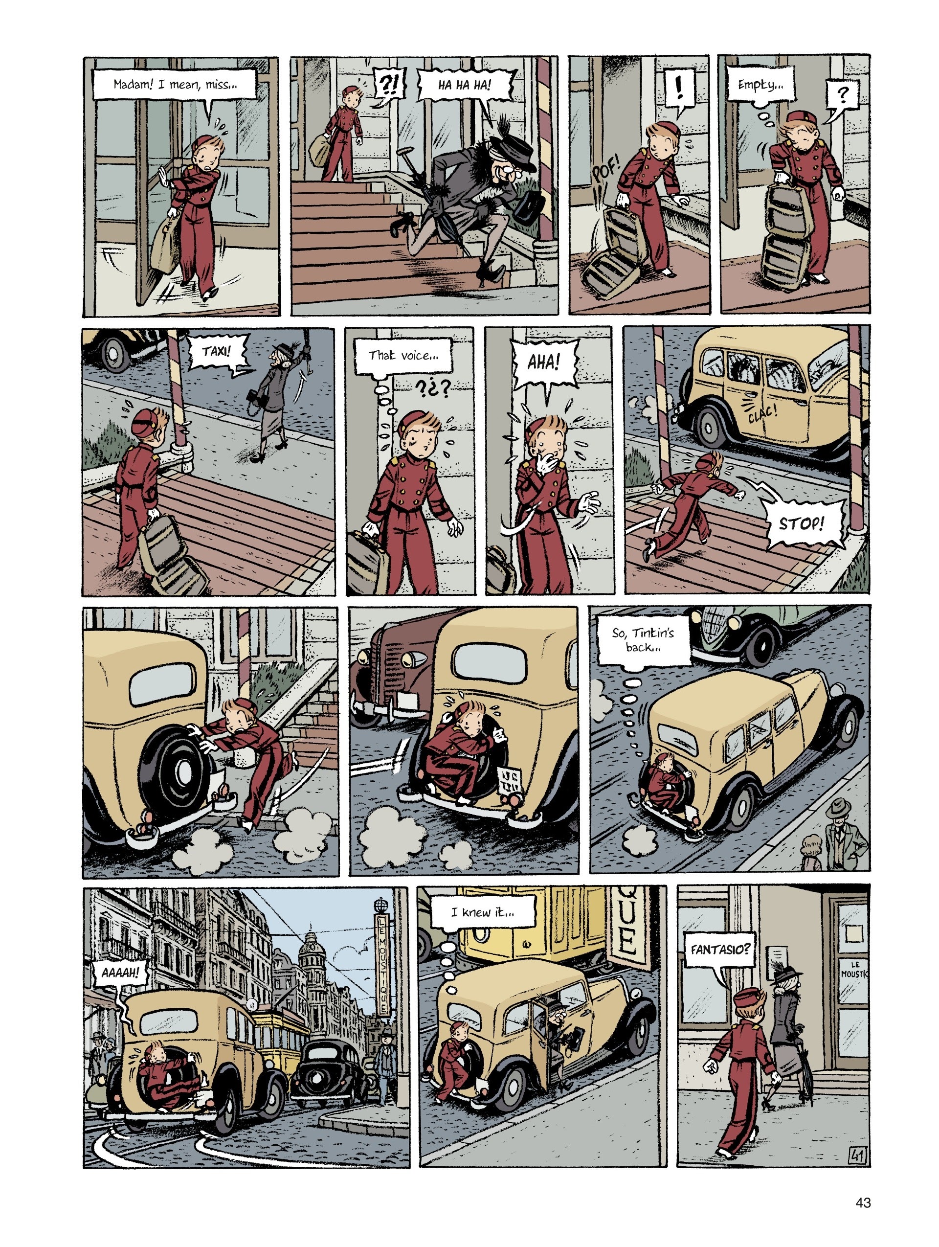Read online Spirou: The Diary of a Naive Young Man comic -  Issue # TPB - 43