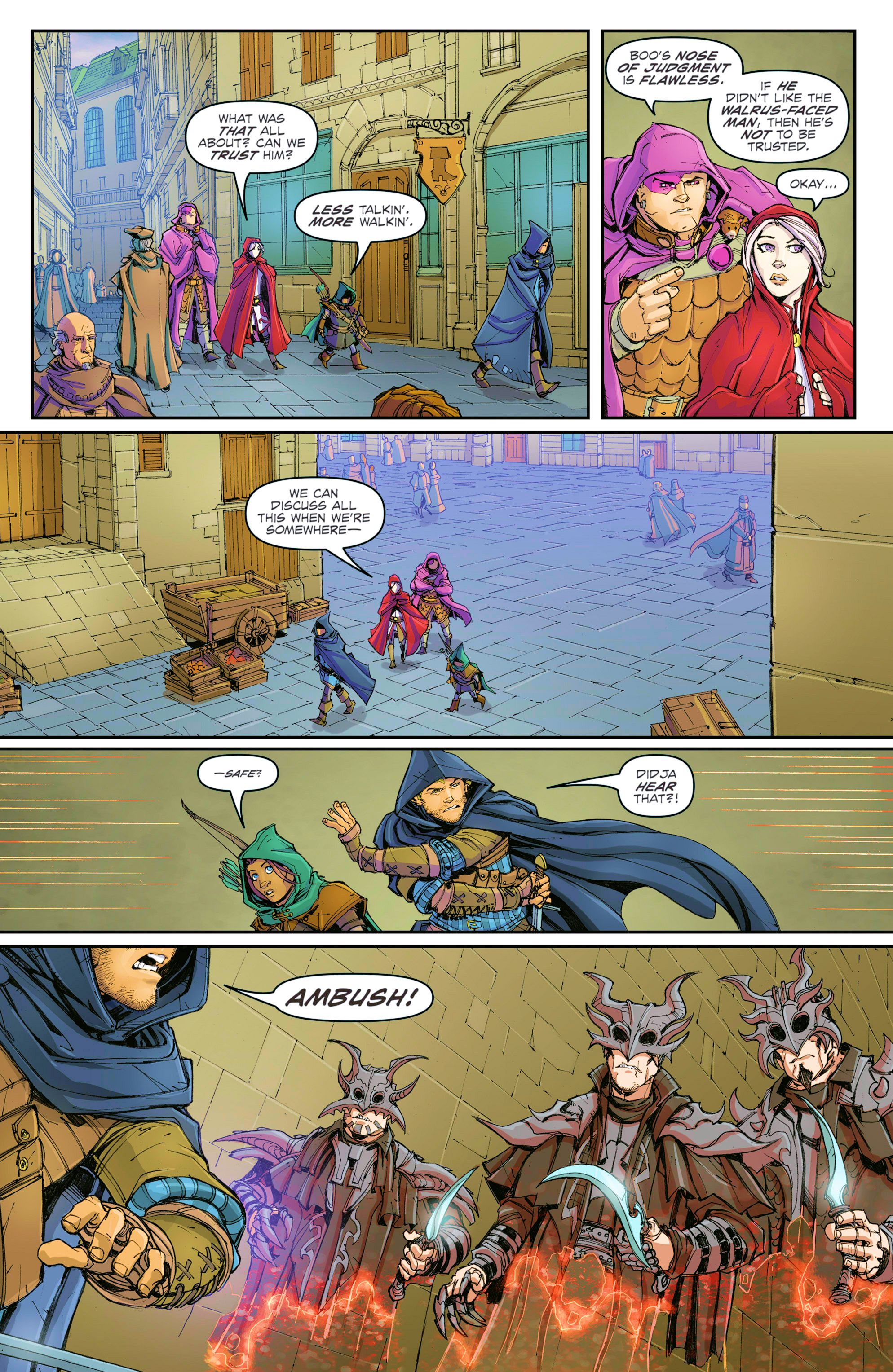 Read online Dungeons & Dragons: Legends of Baldur's Gate comic -  Issue #2 - 16