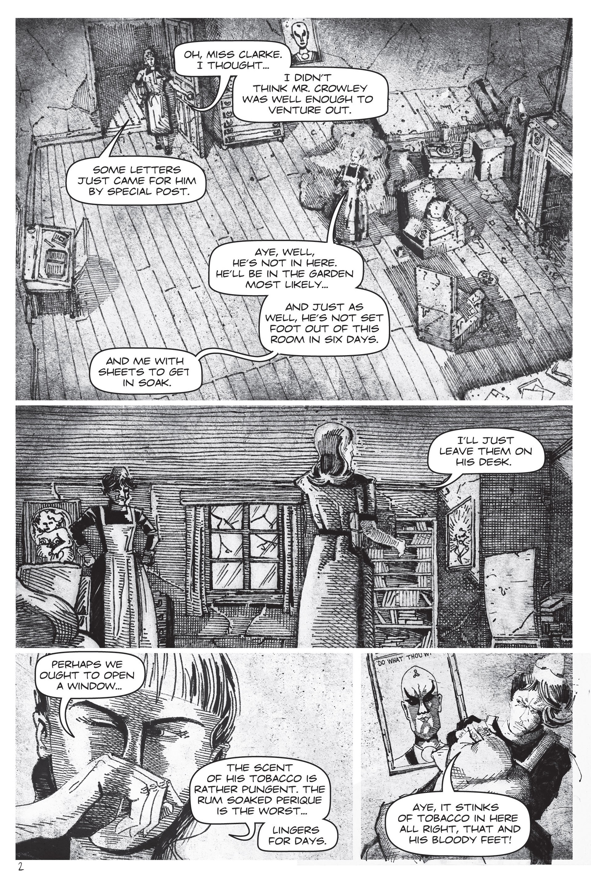 Read online Aleister Crowley: Wandering the Waste comic -  Issue # TPB - 11