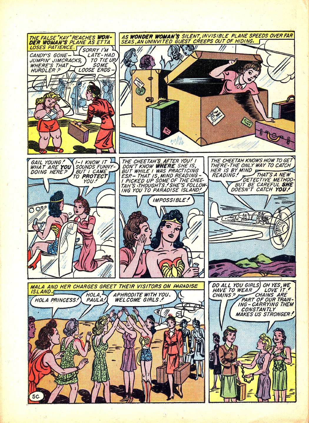 Read online Wonder Woman (1942) comic -  Issue #6 - 46