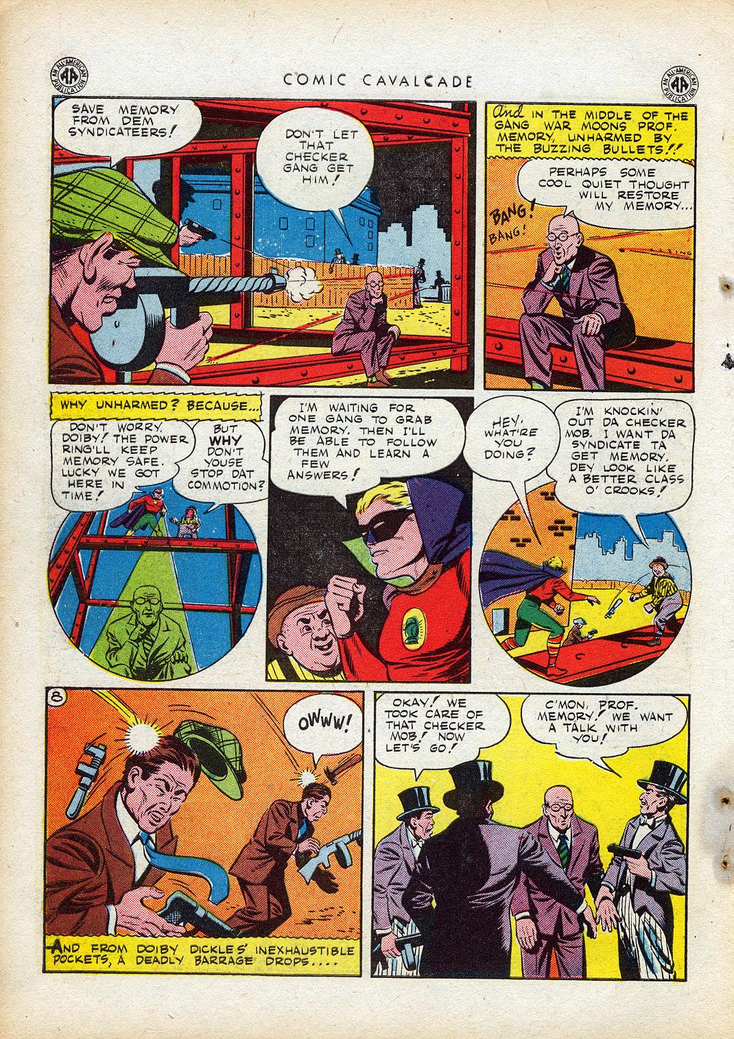 Read online Comic Cavalcade comic -  Issue #10 - 46