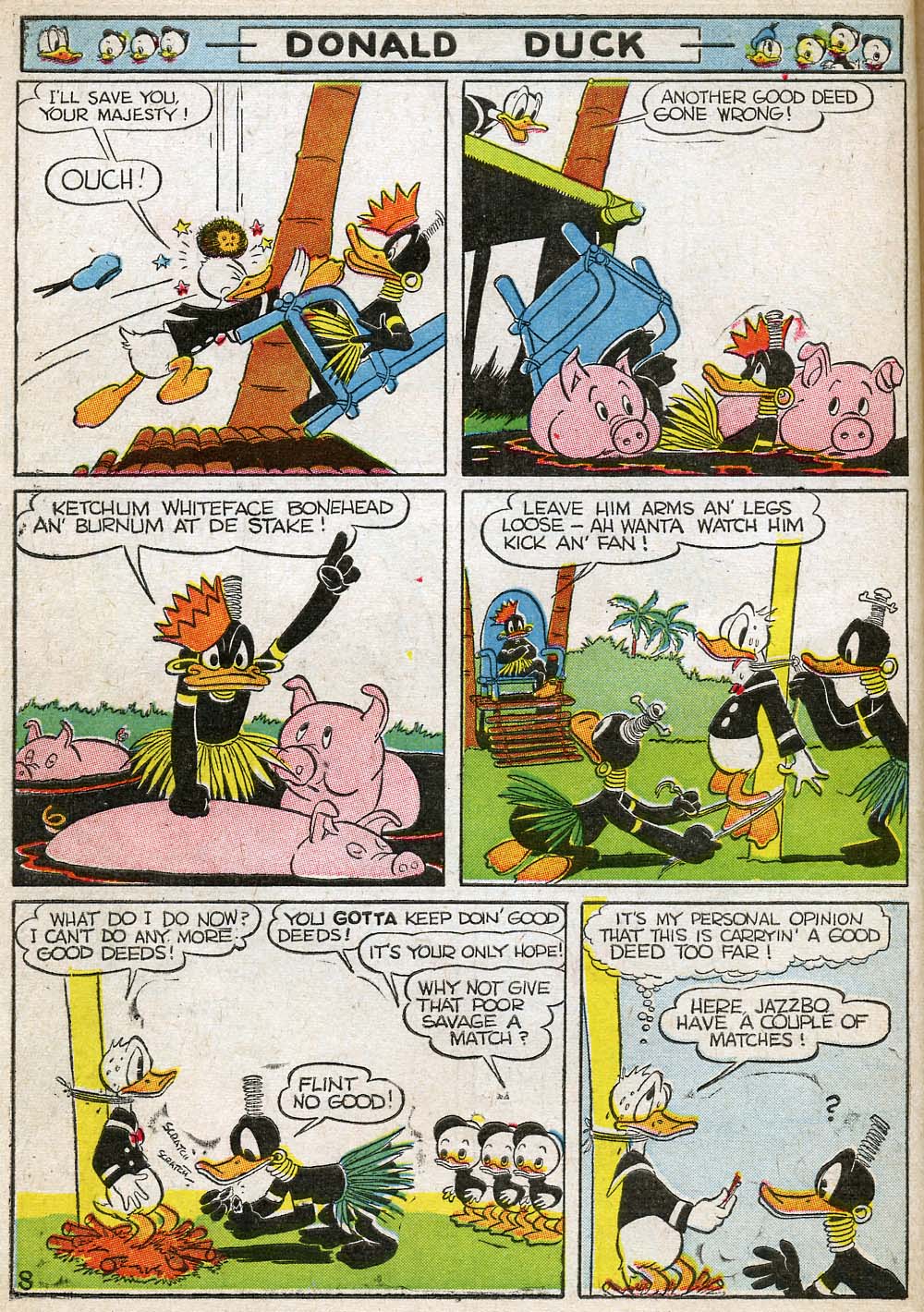 Read online Walt Disney's Comics and Stories comic -  Issue #34 - 10