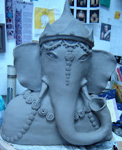 Ganesha (greenware)