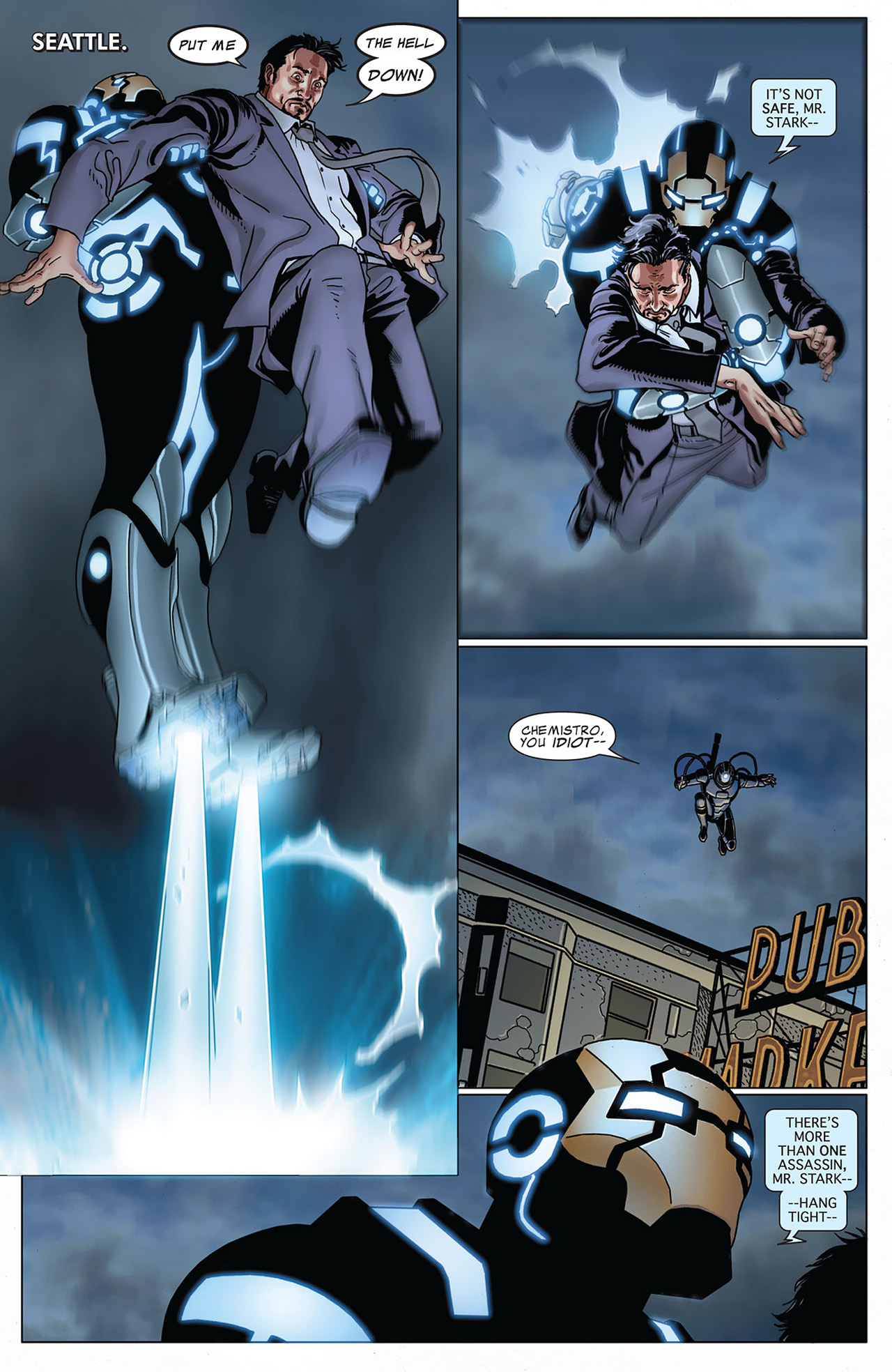 Read online The Invincible Iron Man (2008) comic -  Issue #520 - 6