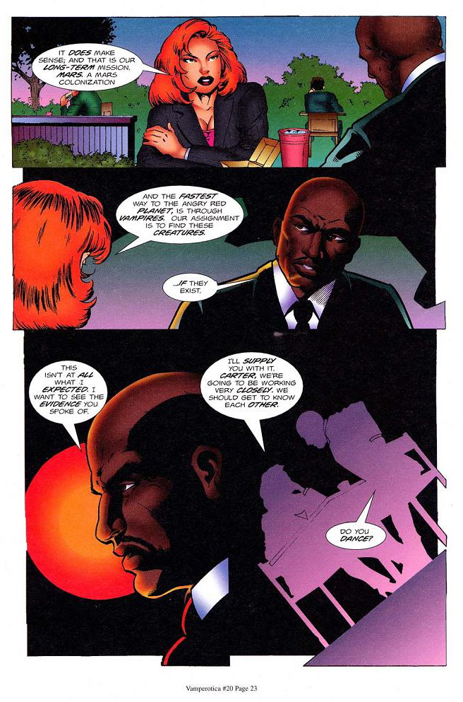 Read online Vamperotica comic -  Issue #20 - 24