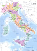 Cartina geografica mappa italia