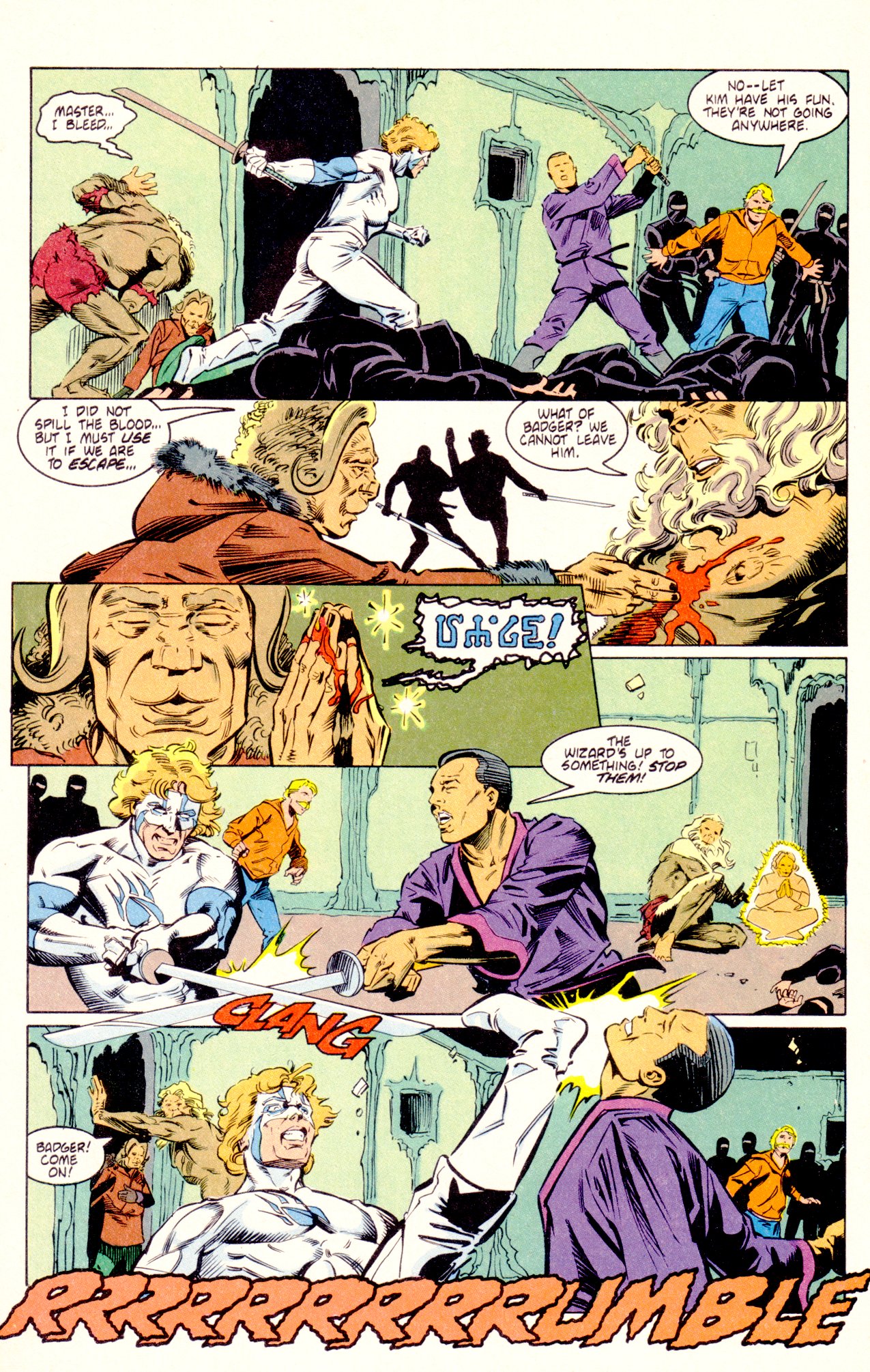 Read online The Badger comic -  Issue #16 - 19