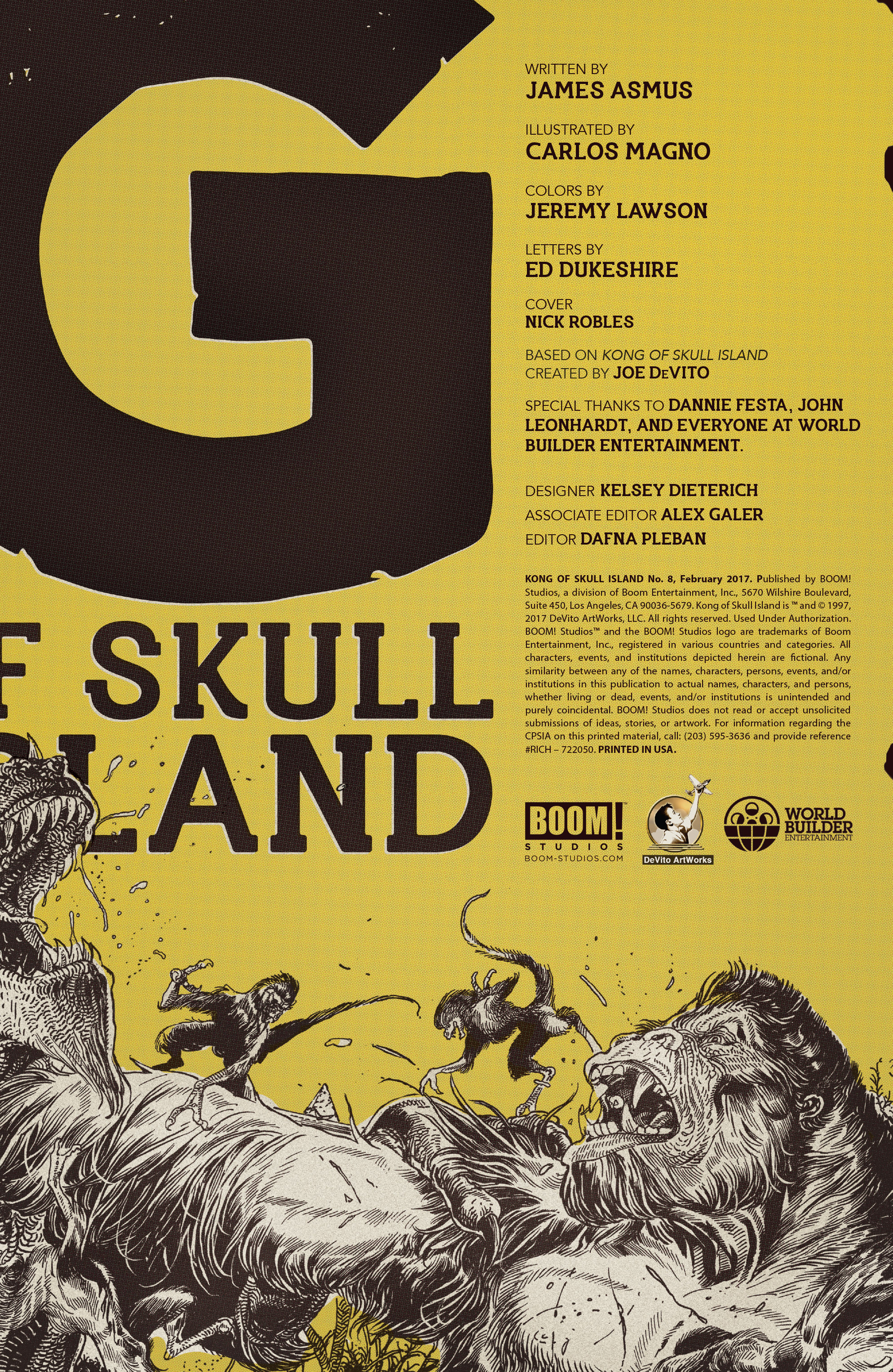 Read online Kong Of Skull Island comic -  Issue #8 - 2
