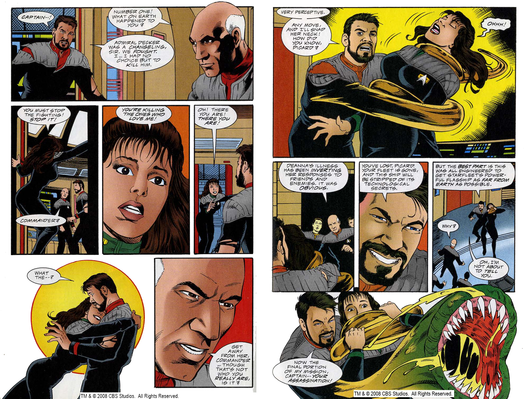 Read online Star Trek: Telepathy War comic -  Issue # Full - 73