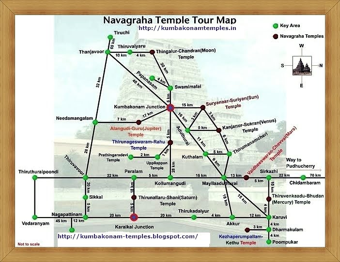 Chennai To Kumbakonam Route Map Navagraha Temples|Tamilnadu Temples Information Website|