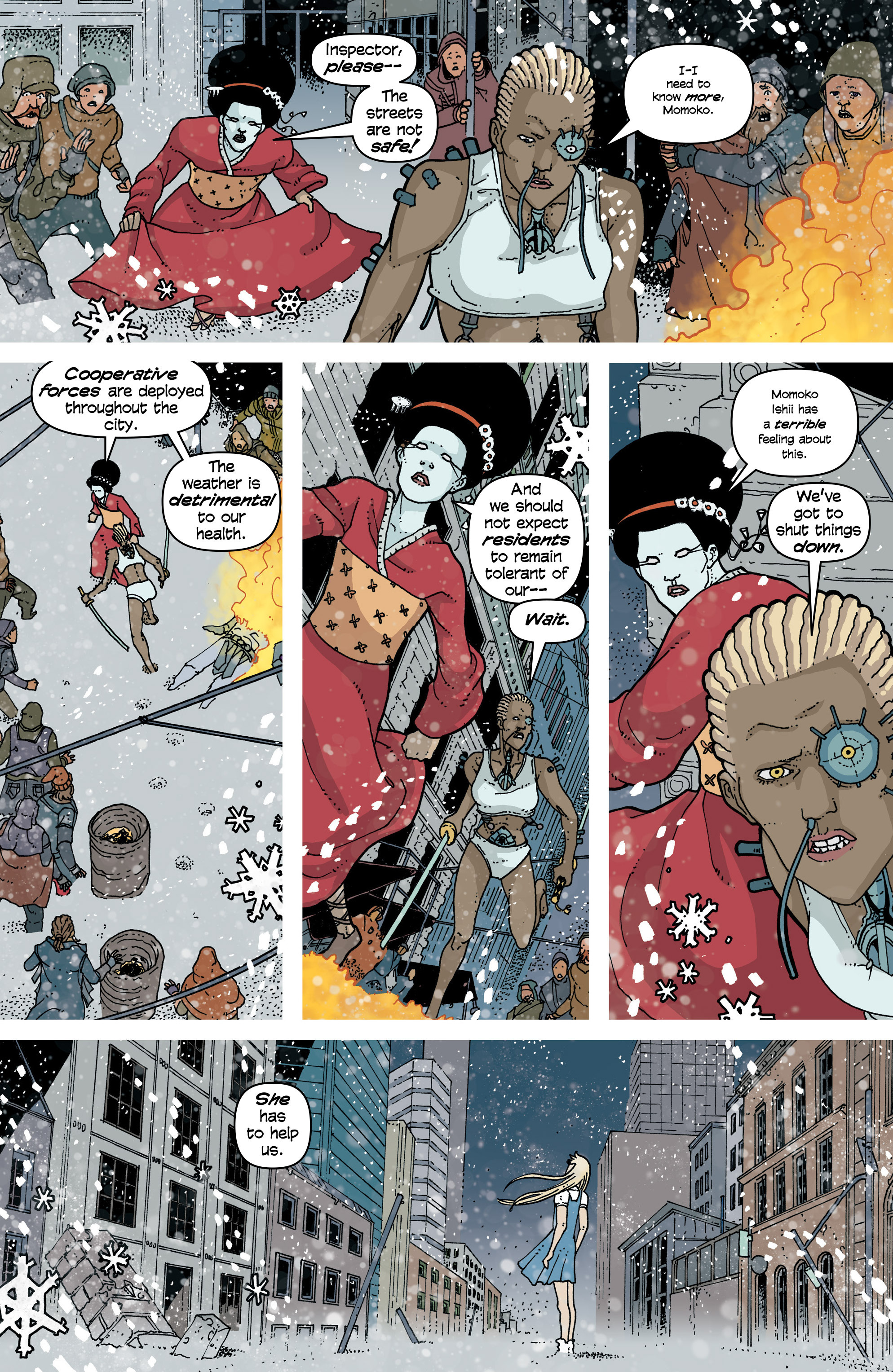 Read online Snowfall comic -  Issue #8 - 14