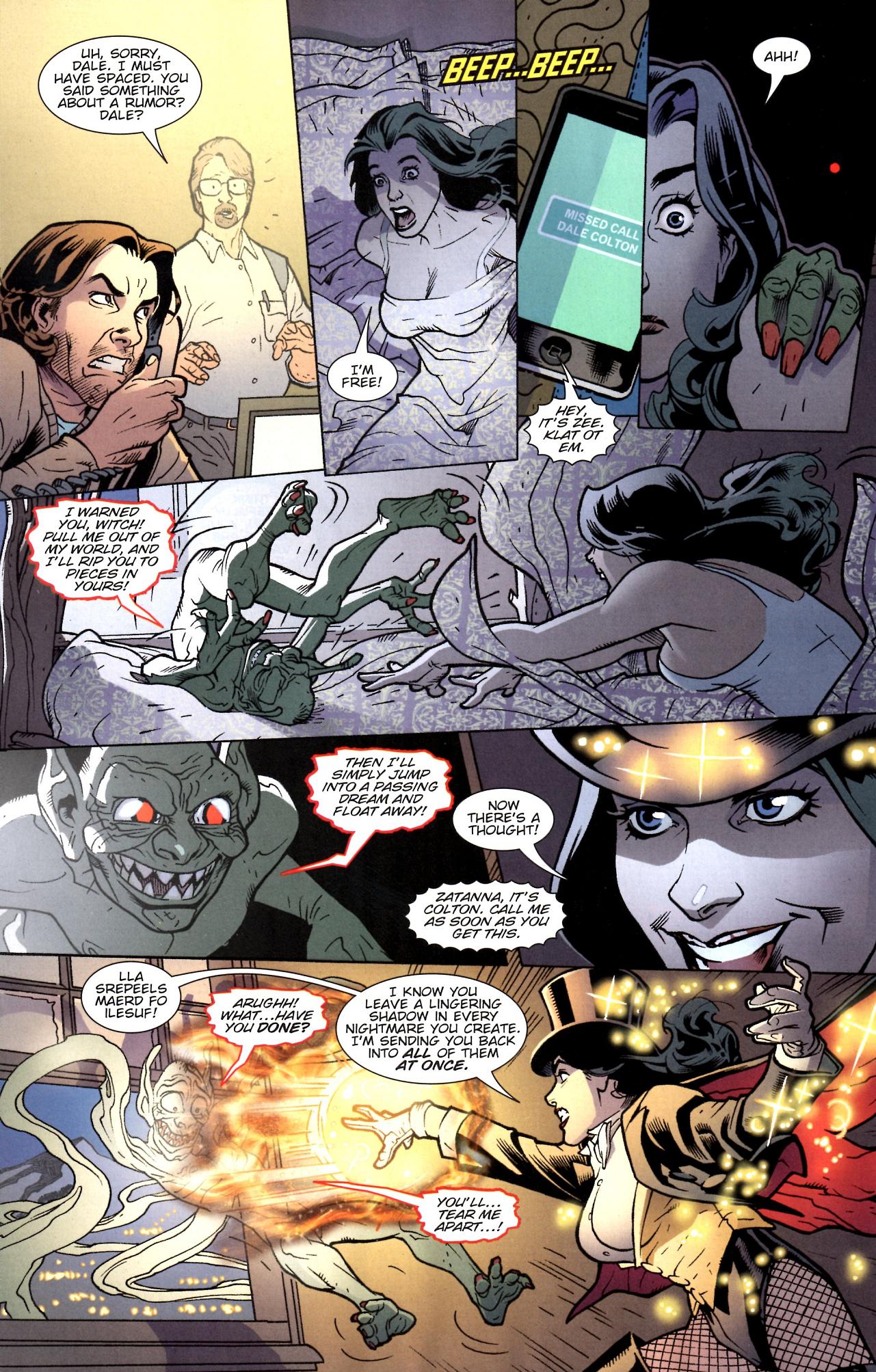 Read online Zatanna (2010) comic -  Issue #2 - 24