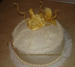 Tort cadou nunta (Wedding Gift Cake)
