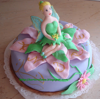 Tort Tinkerbell (Tinkerbell Cake)