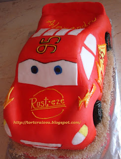 Tort Lightning McQueen Rusteze ( Lightning McQueen Rusteze Cake)
