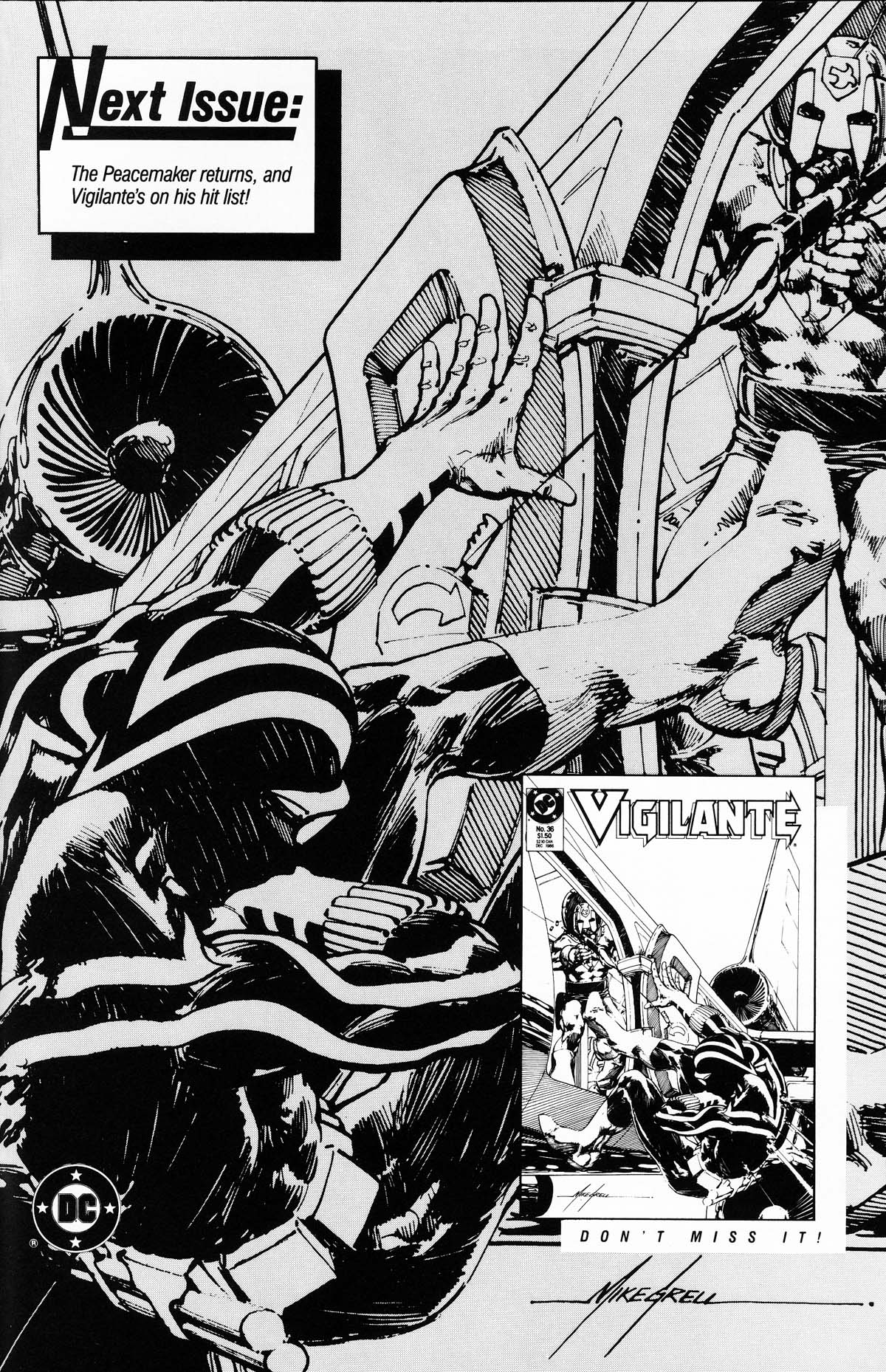 Read online Vigilante (1983) comic -  Issue #35 - 37